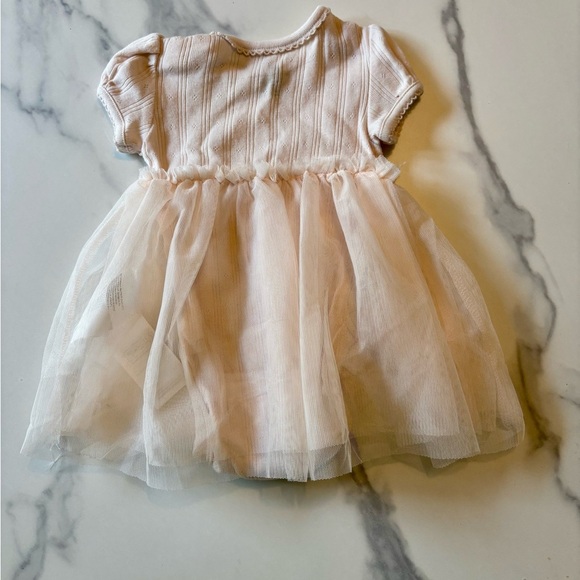 H&M Pink Tulle Baby Dress with bodysuit - Picture 4 of 4